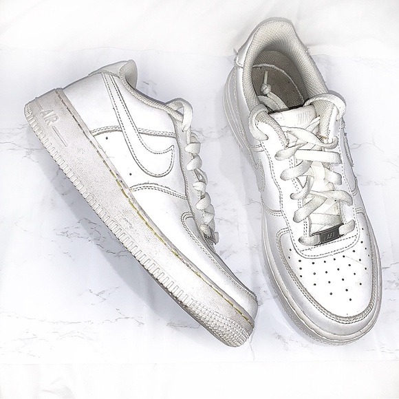 Nike Other - Nike AF1 Air Force One classic white sneakers size 6.5Y